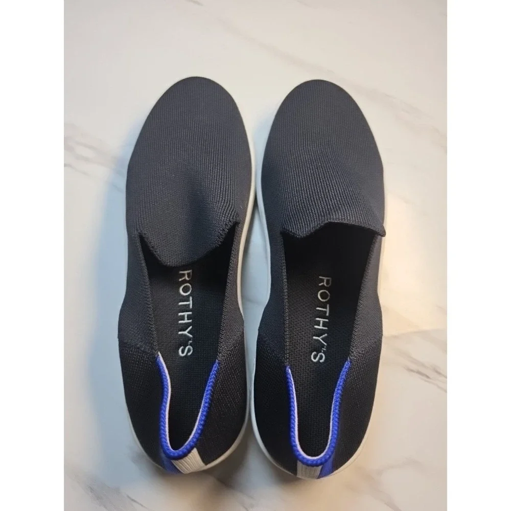 Rothy's Rothys Black Slip on Sneakers Women's Size 10.5